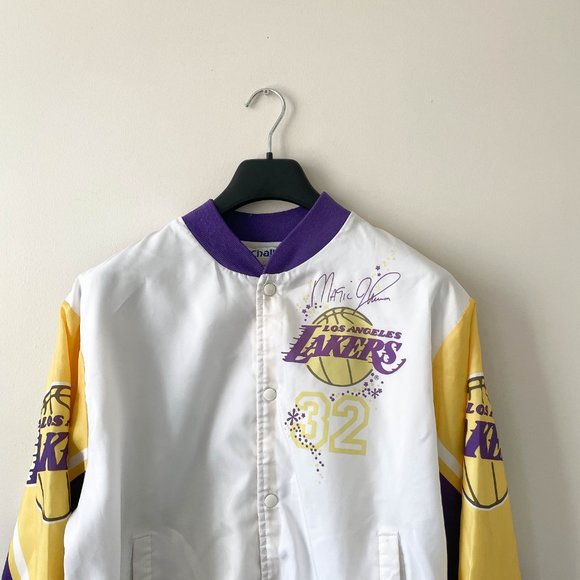 80s Vintage Chalk Line Los Angeles LAKER (rare) - Picture 2 of 3